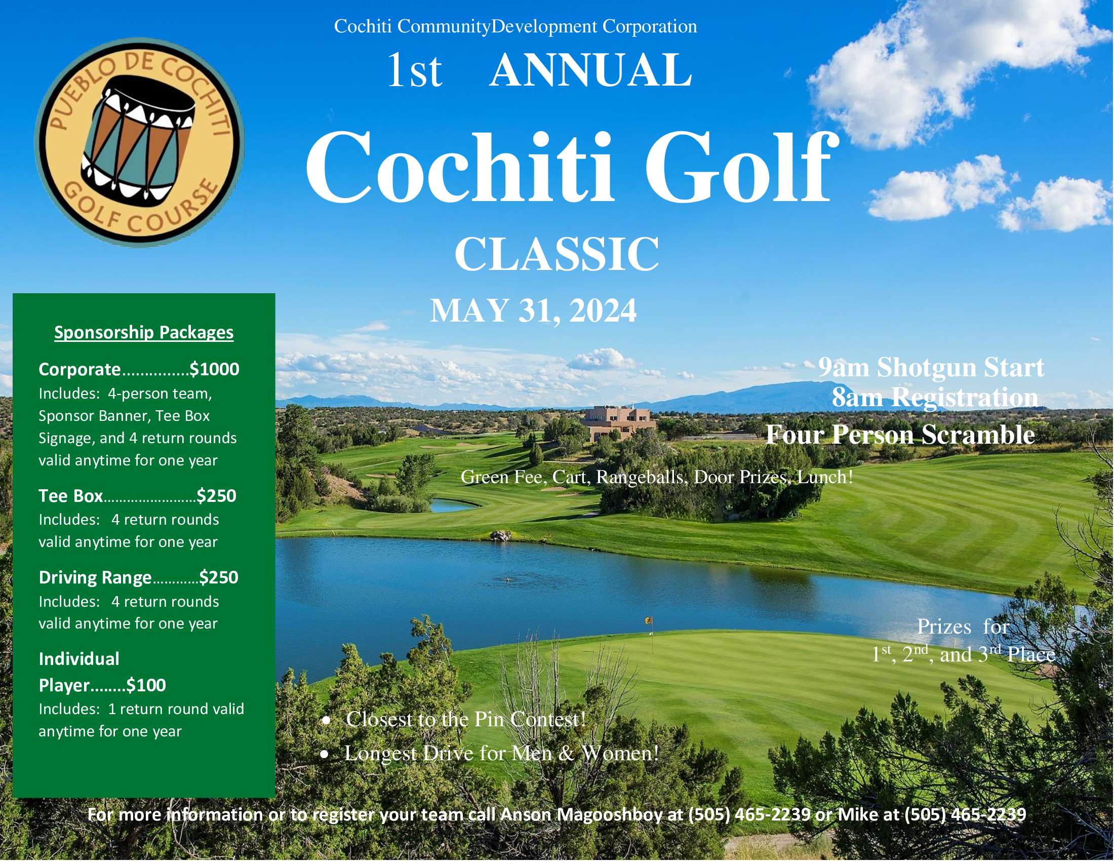 1st Annual Cochiti Golf Classic